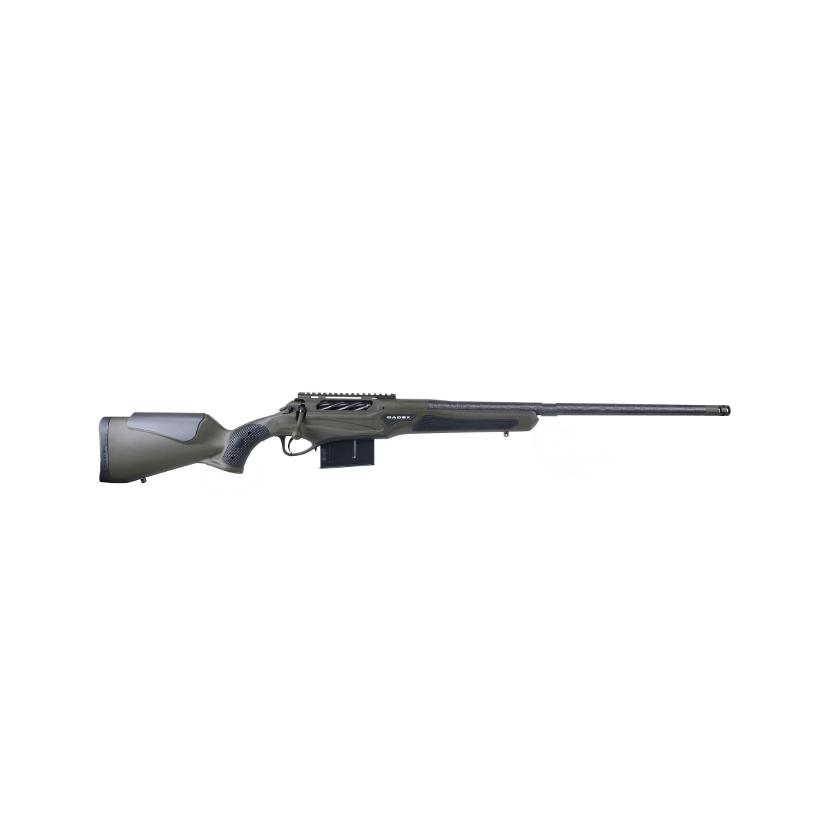 Cadex Defense CDX-R7 CRBN SA 7mm PRC 24" 1:10" Carbon Fiber Bbl ODG Rifle w/Hunting-Style MB CDXR7-CRBN-3SM-24-DI00-D3E1N-ODG