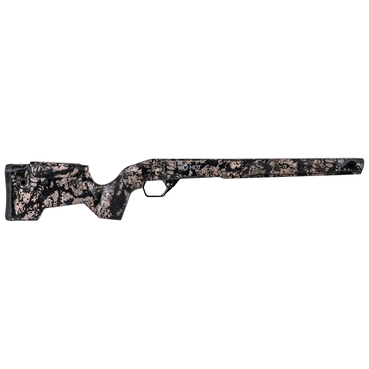 MDT CRBN Hunter Kit Rem 700 Long Action RH Fixed ARCA Kryptek Obskura Nox Chassis System 116117-KOR - Main Image