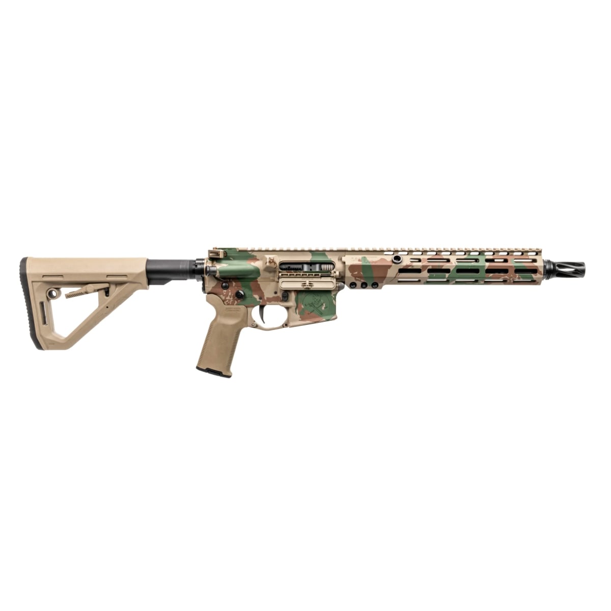 Sons of Liberty Gun Works Craighead OB1 SBR 11 .5" Bbl 5.56 P3 CL Magpul Furniture w/ Railscales Black Beard Boarding Party LP-OB1-556-115-A2-SBR-CK - Main Image