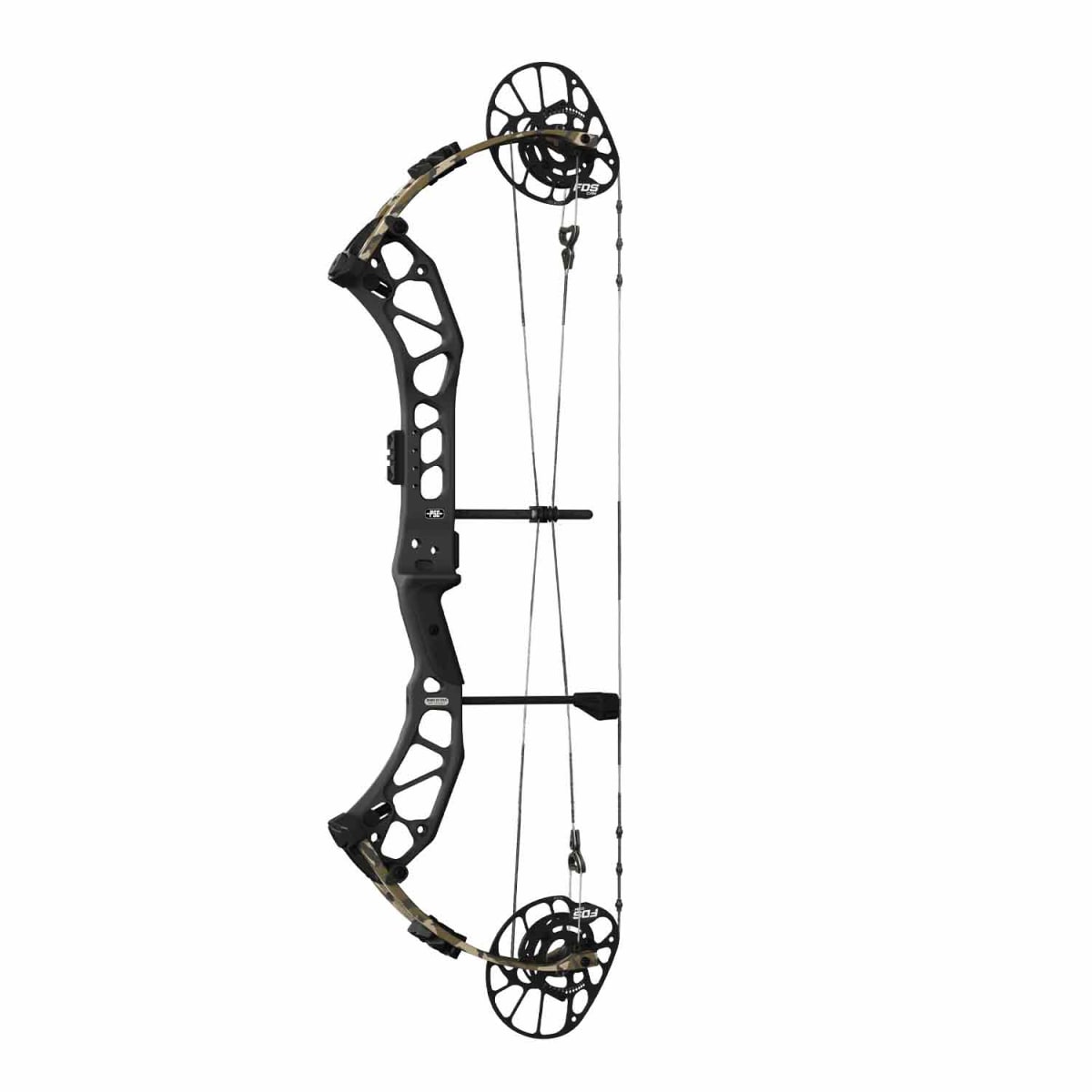 PSE Force FDS Cam RH Black Riser/MO Bottomland limbs 60-70lbs PKG 2649FDSRBMB2970 - Main Image