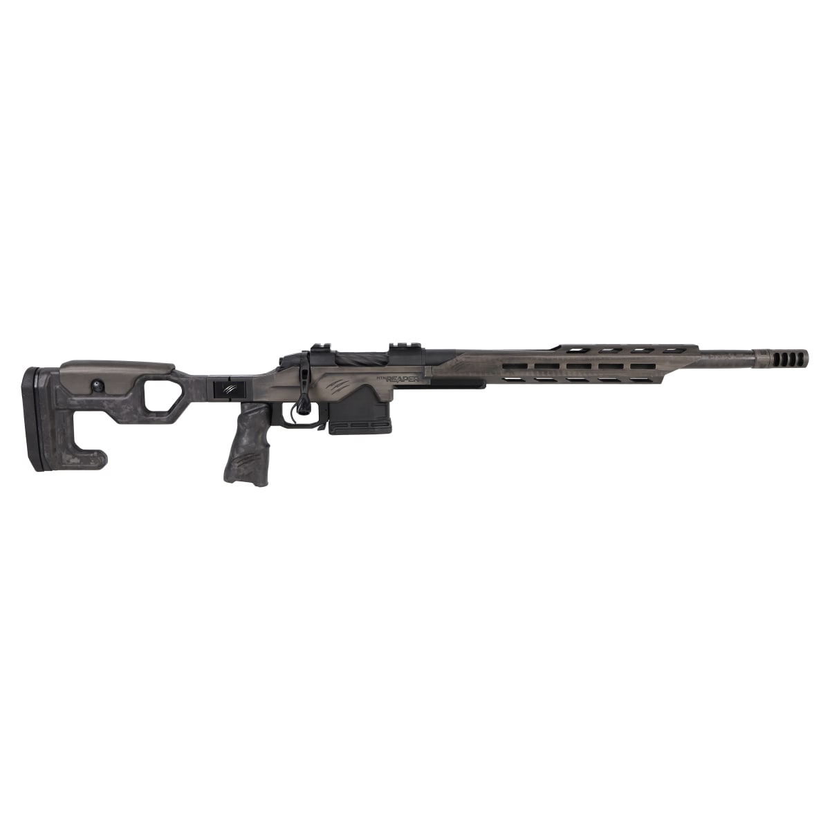 Fierce Firearms MTN Reaper 2.0 22 Creedmoor 18" Bbl Distressed Grey Rifle REPMT22CM18DG - Main Image