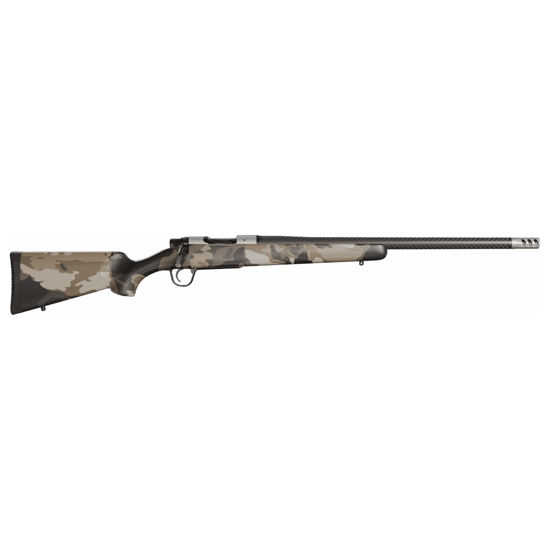 Christensen Arms Ridgeline .22 Creedmoor 20" 1:7 Carbon Fiber Bbl Carbon Barren Dune Sporter FFT Stock Bolt Action Rifle 801-060082-00