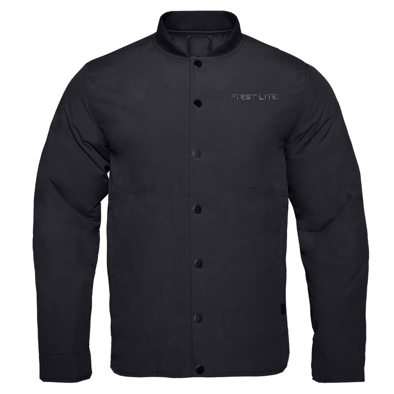 First Lite Men's Outpost Chore Coat Black XL MOOCCBKXL