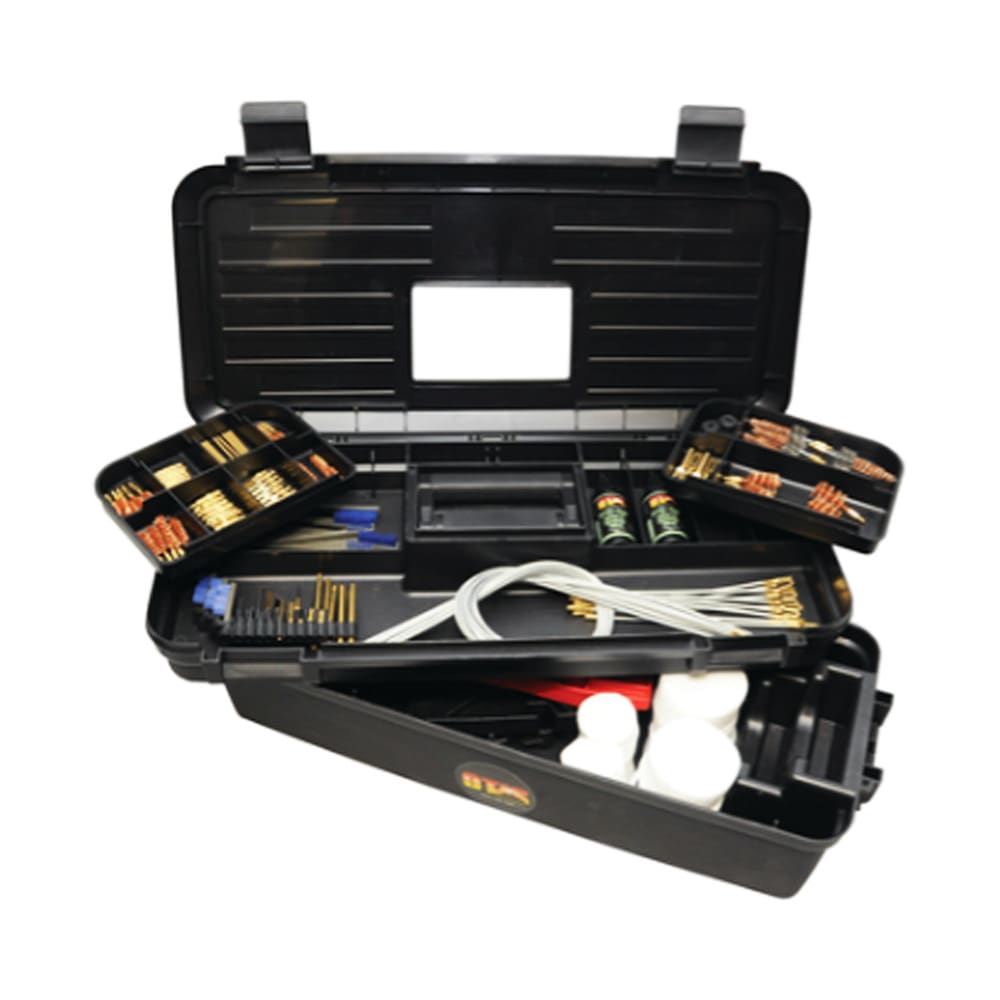 OTIS .223 Cal/5.56mm/9mm/12 Ga Team Range Box Cleaning Kit FG-4016-9MM-410