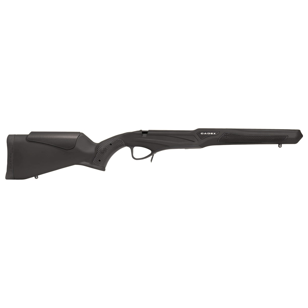 Cadex Defense Tundra Strike Stiller Predator Short & TAC 30 Short Action RH Black Chassis STKTUN-STL-RH-SA-INAB-BLK
