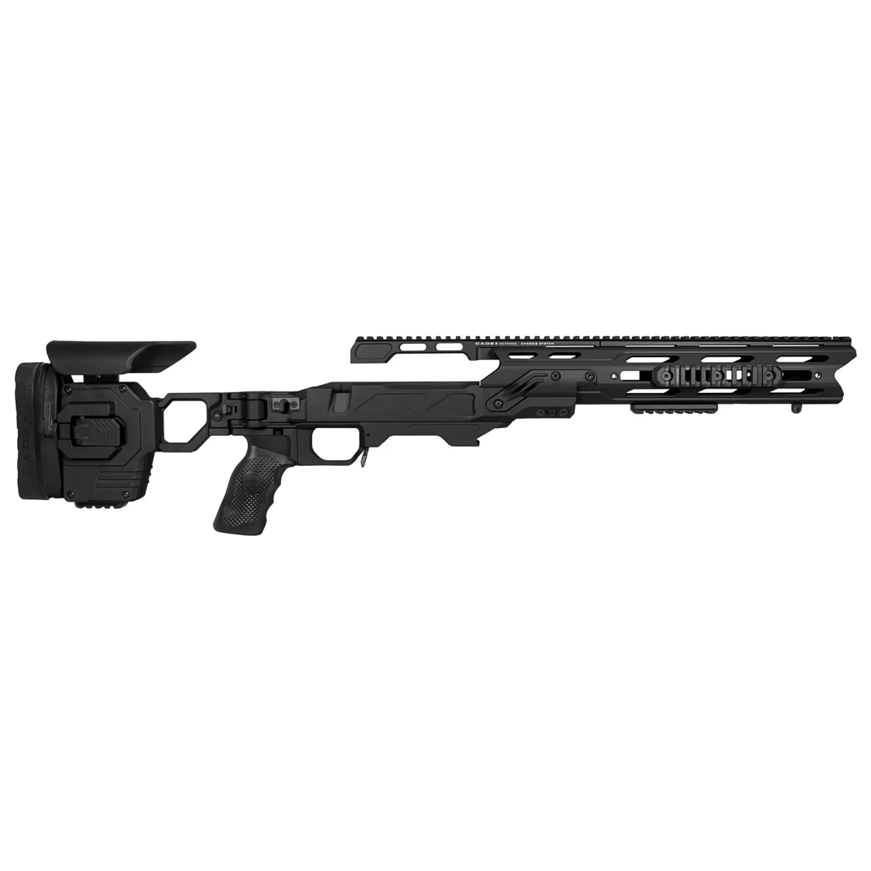 Cadex Dual Strike 1.600" model Chassis for Stiller Compatible .375CT Cal./.408CT Cal. Cadex Mag STKDL-STC-RH-XL6-S-40G-BRZ
