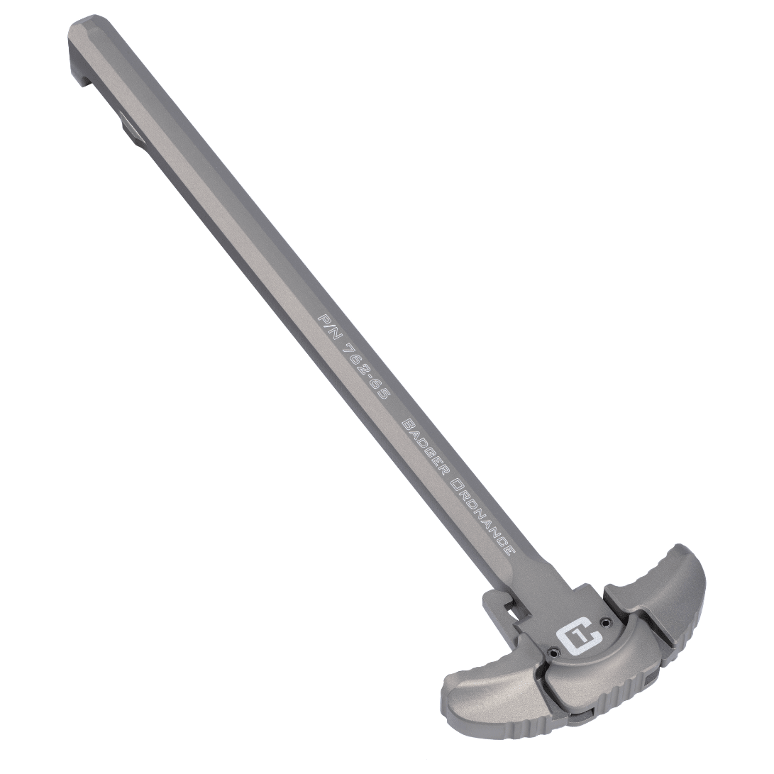 Badger Ordnance Condition One Ambidextrous Charging Handle for SR25 and AR10, Tan 762-65 - Main Image