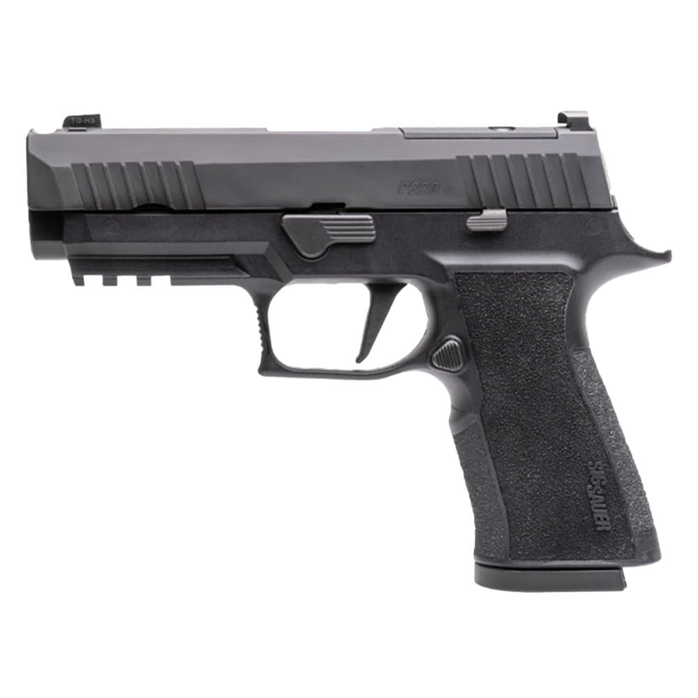 Sig Sauer P320 XTEN Carry Comp 10mm 3.8" Bbl Compensator X-Series Striker X-RAY 3 Optics Rdy Poly X Grip BLK Pistol w/(2) 10rd Mags 320XCA-10-COMP-10 - Main Image