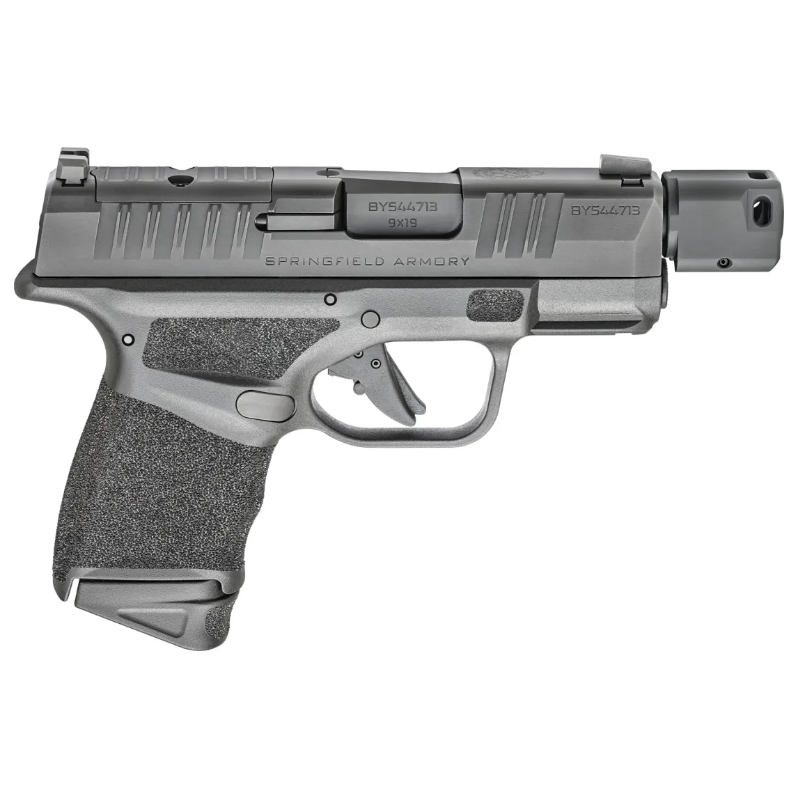 Springfield Armory Hellcat 9mm 3.8" Bbl Black Optic Ready Handgun w/ Tritium Sights. 2x10rd Mags HC9389BTOSPLC - Main Image