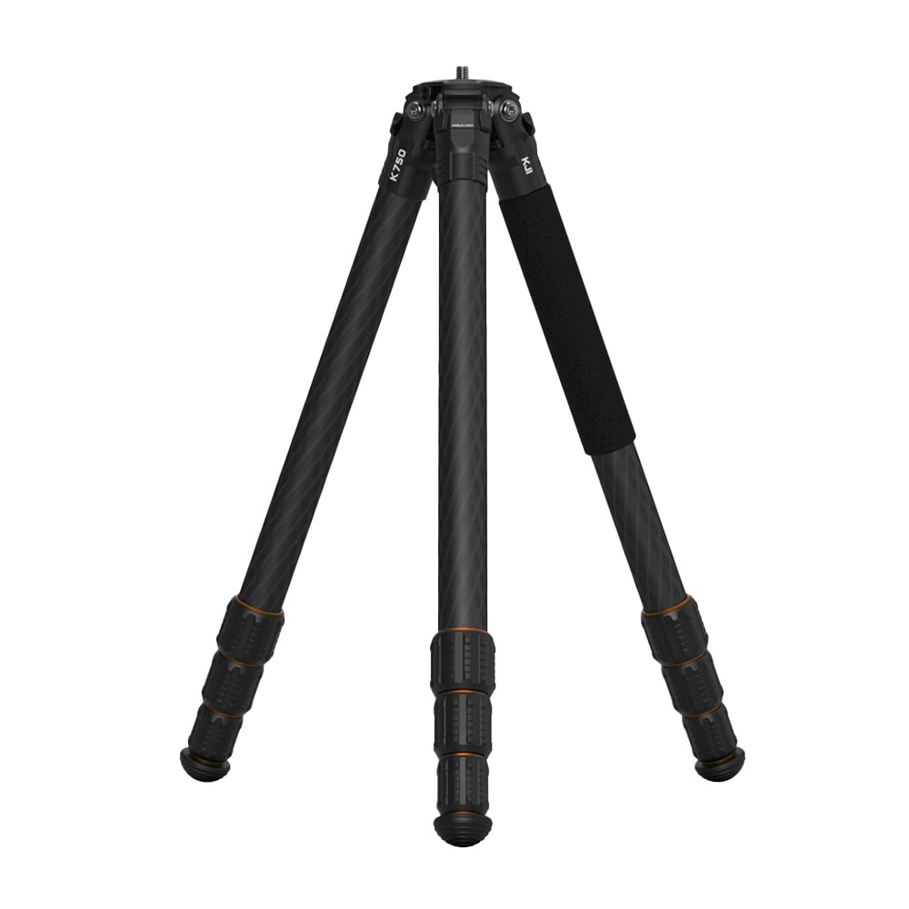 KJI Tripods K750 Anodized Carbon Fiber Twist Lock Tripod KJ85008 - Main Image