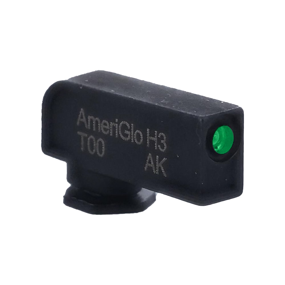 Ameriglo Green Tritium Black Outline Front Sight Only For All Glock Models .220"Height .125"Width GL-412-220 - Main Image