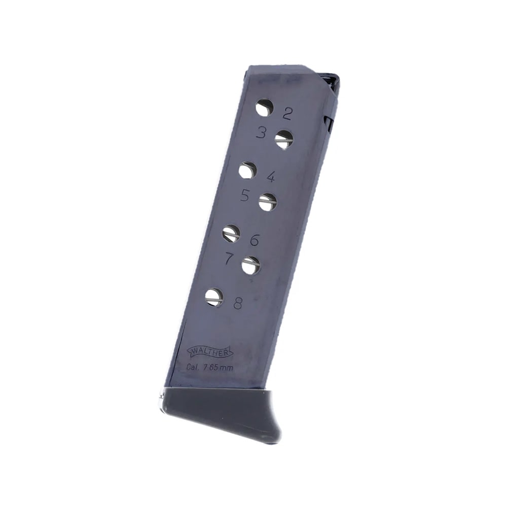 Walther PP & PPK/S .32 ACP 8rd Finger Rest Black Magazine 2246037