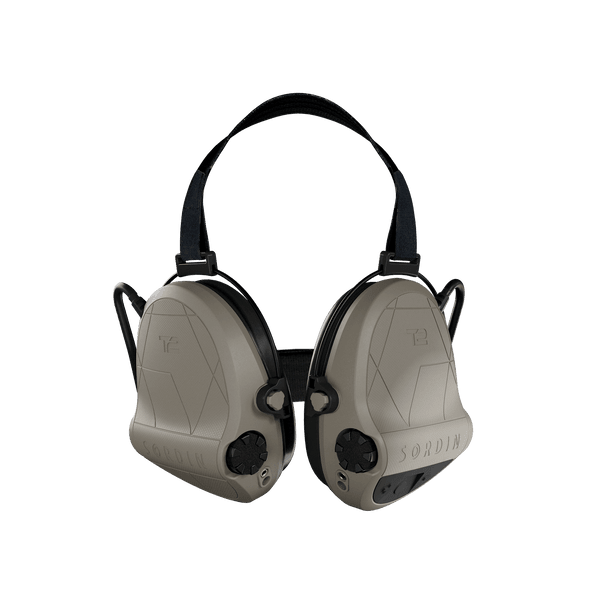 Sordin T2 Memory Foam Neckband Tan Hearing Protector 303005-20P - Main Image