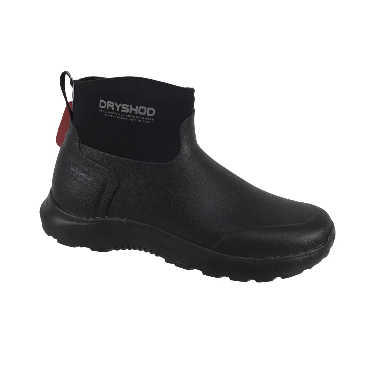 Dryshod Evalusion Ankle Boot Black/Black Women's Size 11 Boots EVA-WA-BLK-110