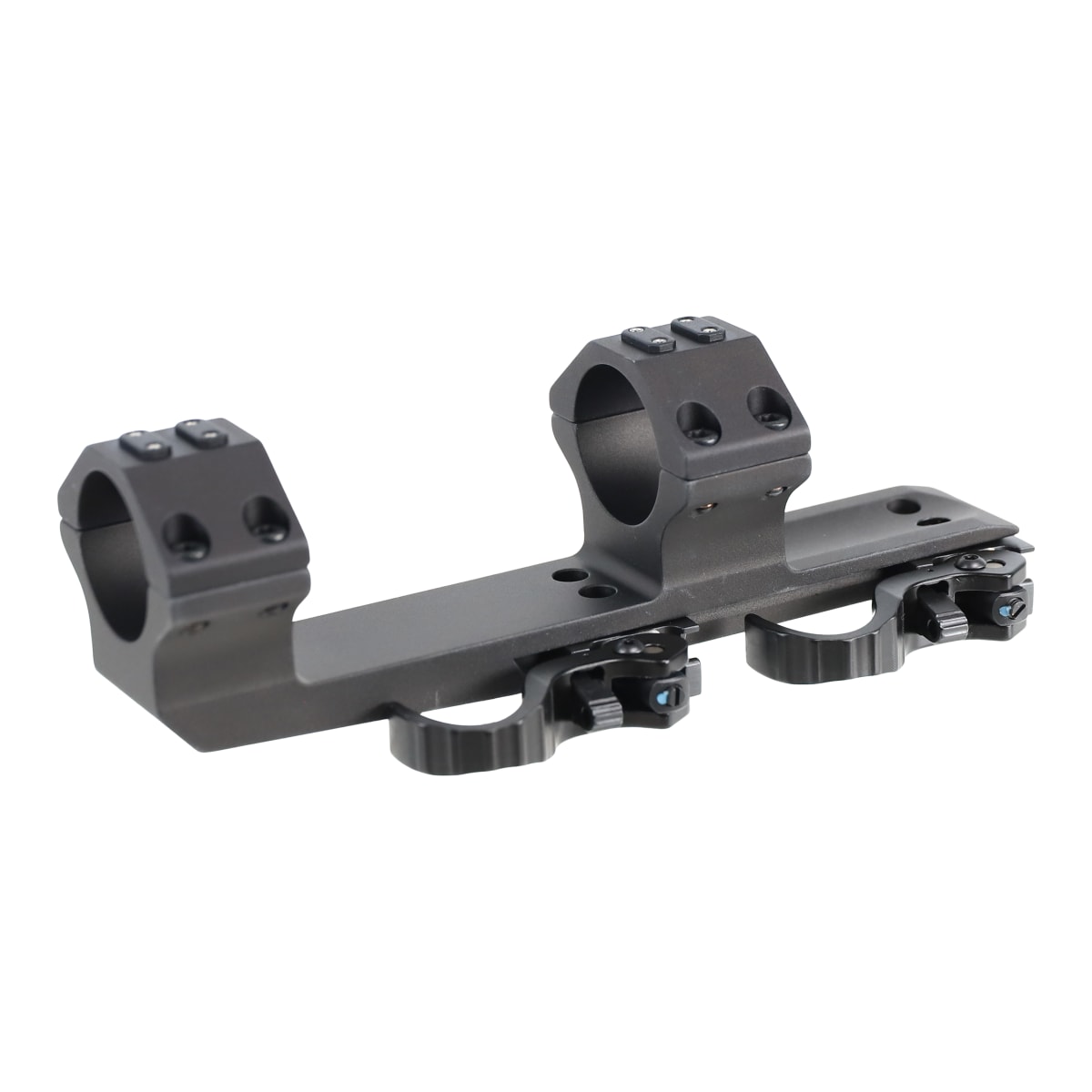 ERA-TAC Gen 2 One-Piece 30mm Diameter 0MOA 22mm High 3" Extended Offset Lever-Mounting Block Mount T4033-0022 - Main Image