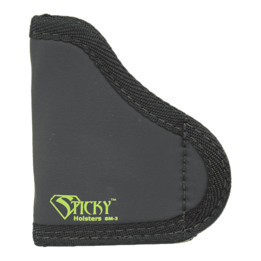 Sticky Holsters Small IWB/Pkt & Ambi Pocket .380's up to a 2.75" Bbl, Ruger LCP, Bodyguard 380 w/Light/Laser Sticky Holster SM-3