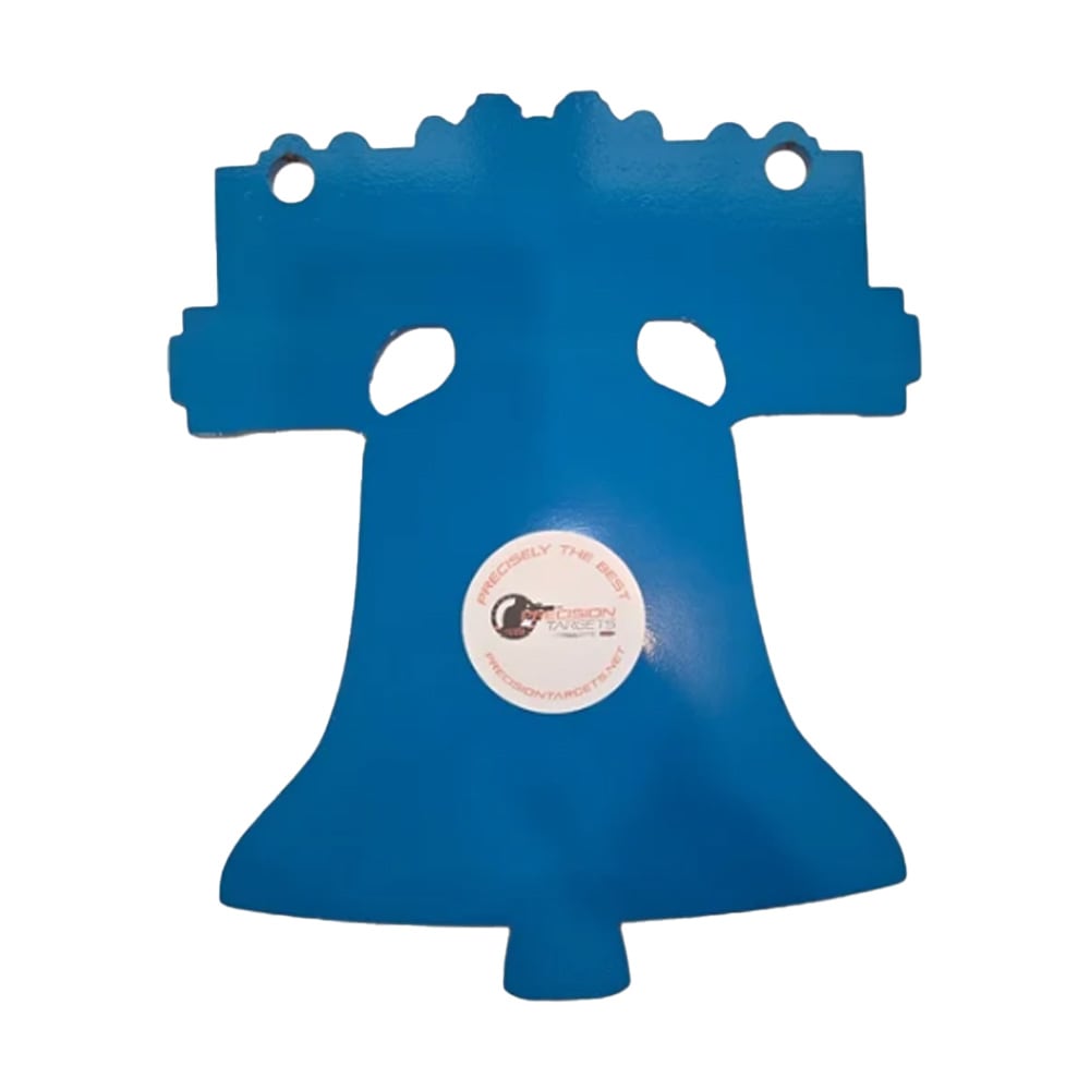 Precision Targets AR500 Small Liberty Bell Gong 8x9.5" 1/2" Thick Steel Target 8X9-5X1-2SLB-AR500 - Main Image