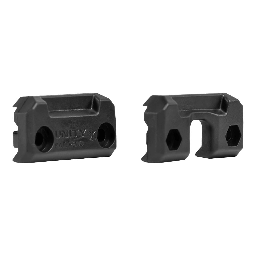 Unity Tactical ModButton Lite Guard Set for Picatinny Rail, Black MBL-GRD-BLK - Main Image