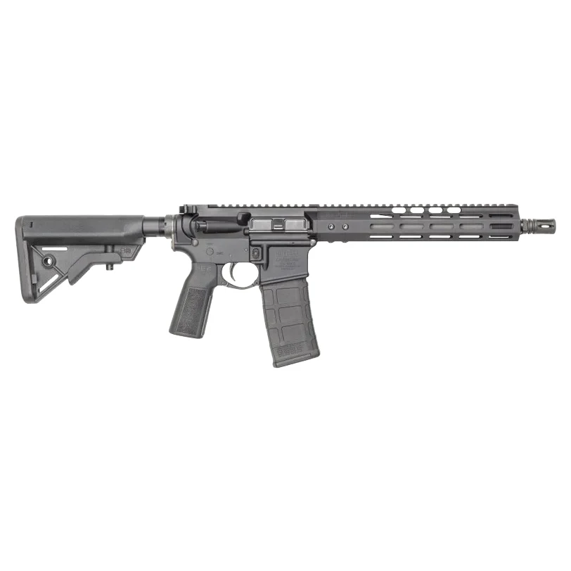 Noveske Chainsaw 5.56mm 1/2x28 1:7 11.5" Bbl A2 FH NSR-10.75 M-LOK Love Handle GI Selector NSS Trigger B5 Bravo Stock Type 22 Grip Black SBR 2002599 - Main Image