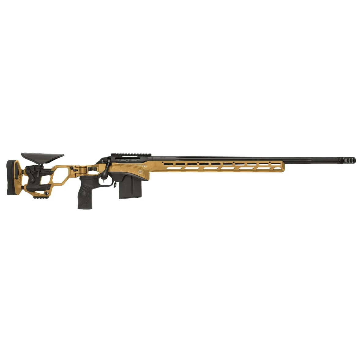 Cadex Defense CDX-SS SEVEN S.T.A.R.S. PRO 6.5 Creedmoor 26" 1:8" Bbl Hybrid Bronze/Black Rifle w/Hunting-Style MB CDXSS-PRO-6.5-26-CS20-D2B1N-HBB