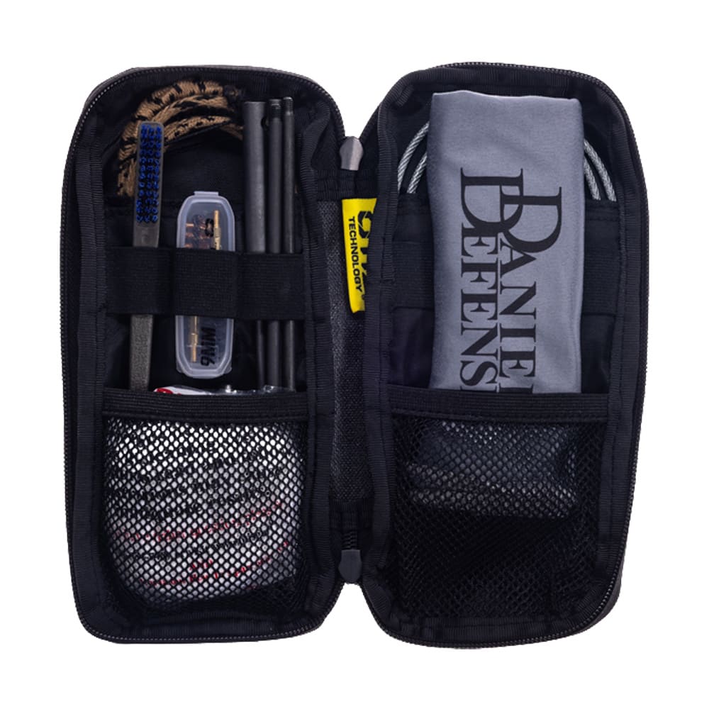 Daniel Defense 9mm OTIS Cleaning Kit w/ Ripcord, Bronze & Nylon Brushes, Memory-Flex Cable, FP-10 Lubricant 28-088-16296 - Main Image