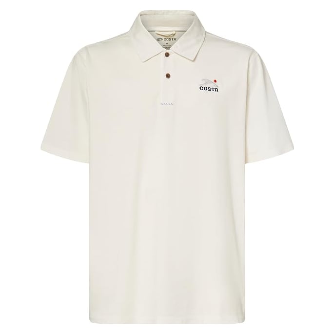 Costa Del Mar Lifestyle Sundown Polo Shirt Mens Sail FQA401340-29T - Main Image