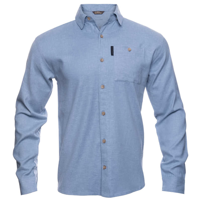 First Lite Men's Horizon Hemp LS Sky Blue XL MOHHLSBXL