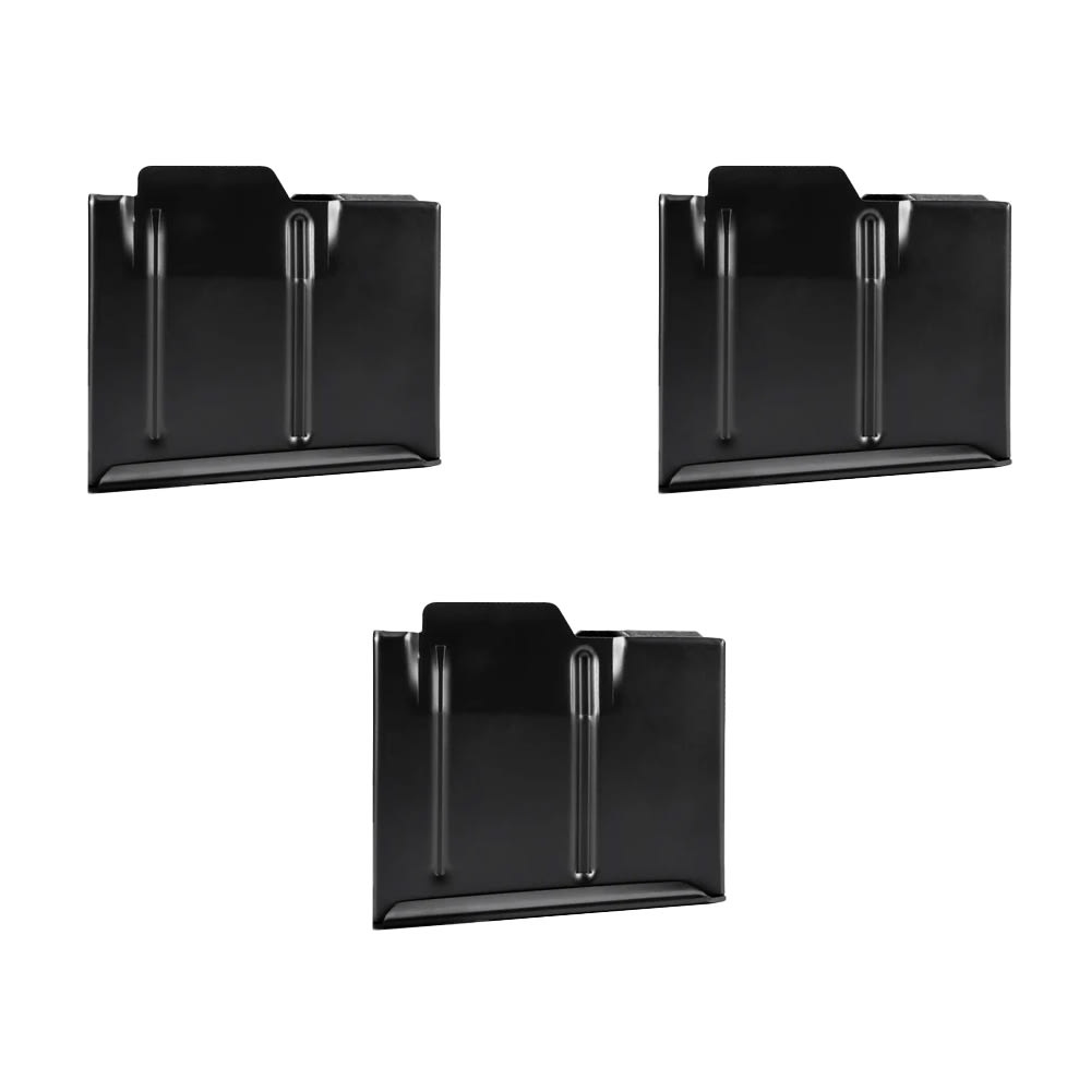 MDT 3-Pack SA .308 Cal 5rd Blk Metal Magazine w/o Binderplate Bundle 102918-BLK-MDT-KIT-3X - Main Image