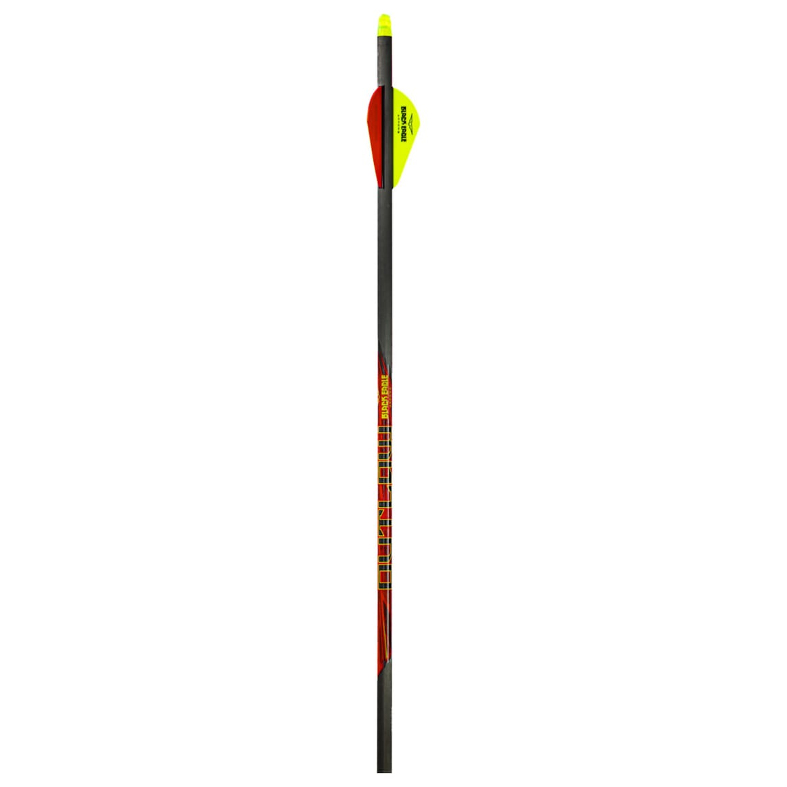 Black Eagle 19/64" Factory Fletched Arrow Outlaw Fletched 6pk .005"-300 155