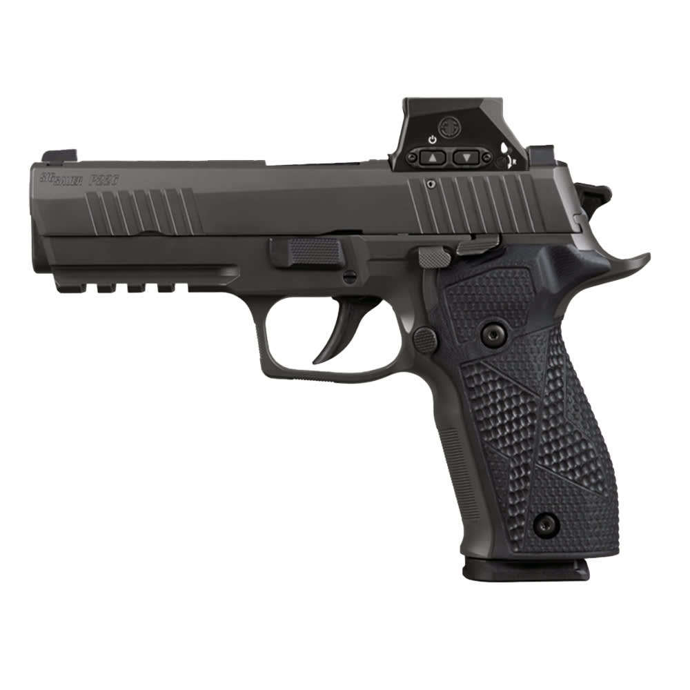 Sig Sauer P226X Romeo-X SIG-LOC PRO 9mm 4.4" Bull Bbl Target Crown X-Series DA/SA X-RAY 3 G10 Grip BLK Pistol w/(3) 10rd Mags 226X-9-RXSL-10 - Main Image