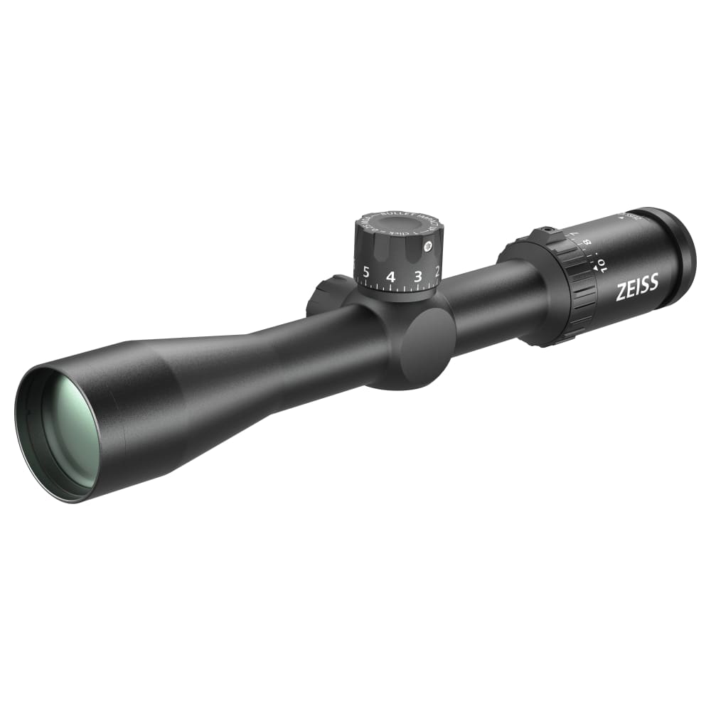 Zeiss V3 3.5-10x42mm 30mm .25 MOA SHR Reticle (#87) Fixed Parallax @ 150yds Ext Elev Capped Wind Riflescope w/Ballistic Stop 522712-9887-070