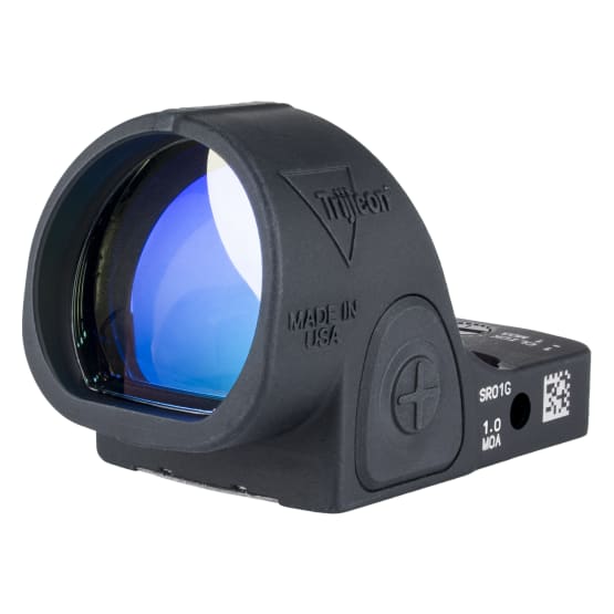 Trijicon SRO 1-MOA Green LED Reflex Sight w/ Adjustable Brightness, Matte Black SRO1-2500026 - Main Image