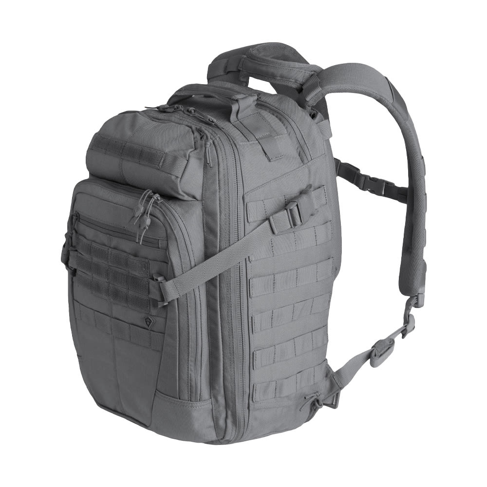 First Tactical Specialst 1 Day 36L Wolf Grey Backpack w/ Shovel Backboard & YKK Zippers 180005-036-1SZ - Main Image