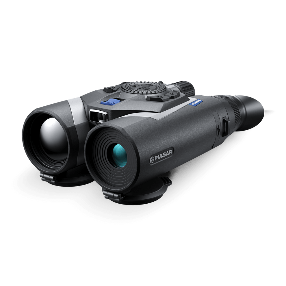 Pulsar Symbion LRF DXR50 640x480 Thermal Resolution Multispectral Binoculars w/Built-In Laser Rangefinder PL77458