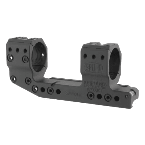 Spuhr Steel Side Clamp Picatinny Cantilever Scope Mount 35mm H38mm/1.5" 0MIL/0MOA PIC SP-5016M