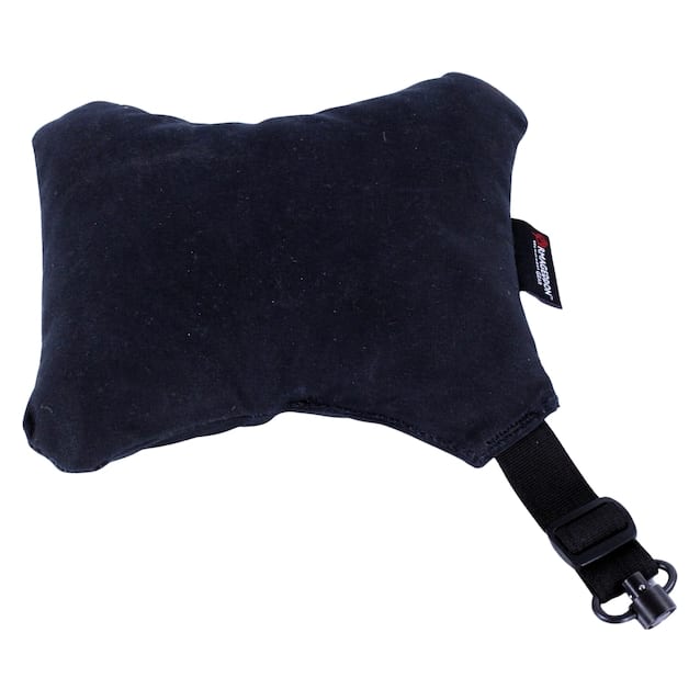 Armageddon Gear X-Wing Enhanced Waxed Canvase Rear Shooting Bag w/ QD Swivel, Black AG0710-BK - Main Image
