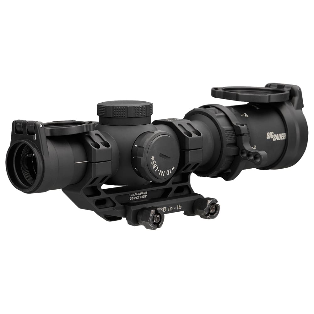 Sig Sauer Tango-MSR 1-10X24mm 30mm SFP Illuminated Bdc-10 Reticle Capped Blk Compact Scope w/1.535 MSR-Mount SOTMC11000