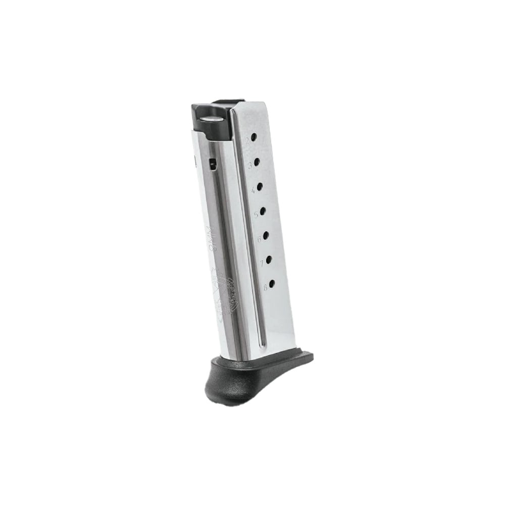 Springfield Armory XD-E 9mm 8rd Black Magazine w/Finger Extension Floor Plate XDE0908H - Main Image