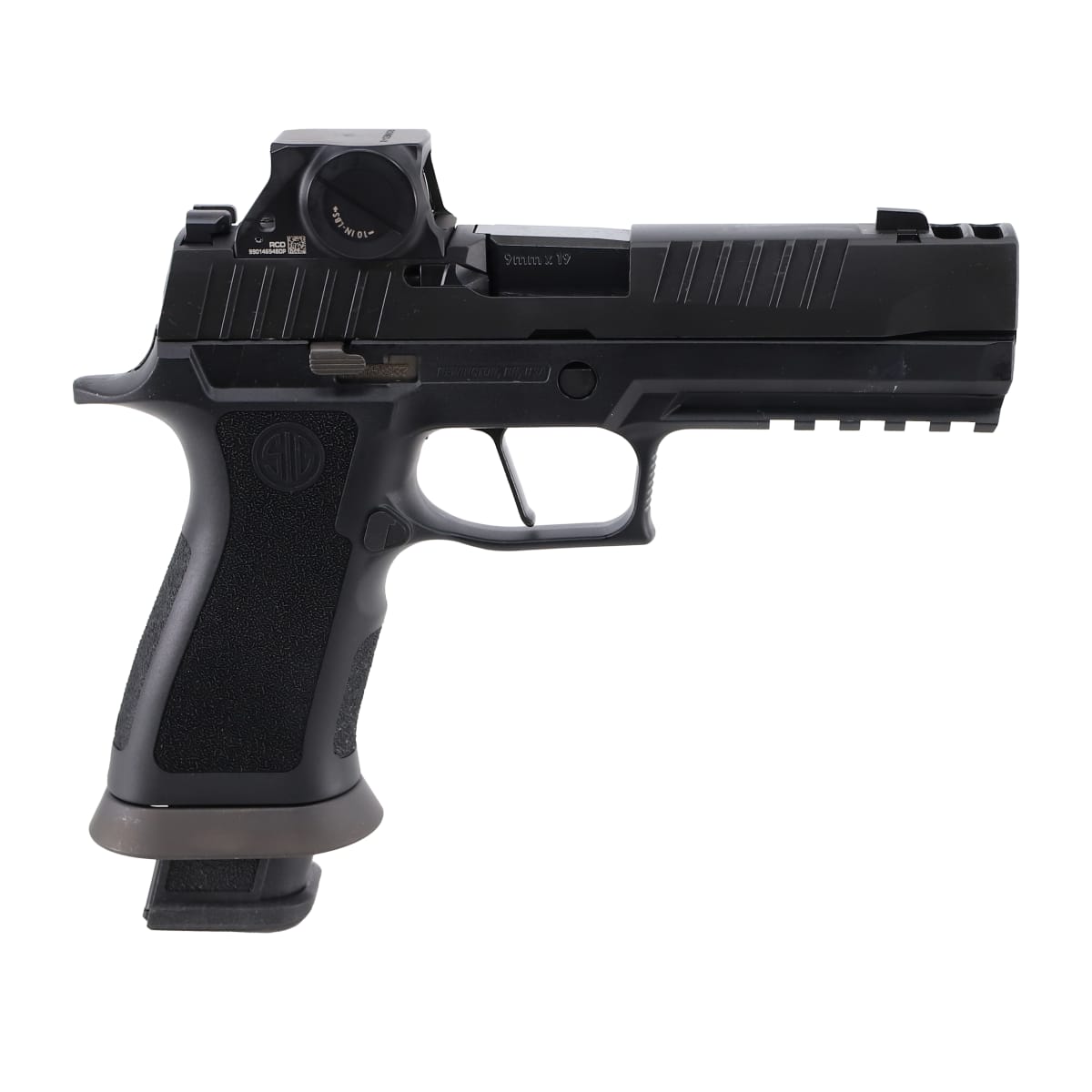 Sig Sauer P320 Compensated 9mm 3.9" Bbl Striker Sig-Loc Pro Mod X Full Grip Black Pistol w/(3) 21rd Mags 320XF-9-MOD-RXSL - Main Image