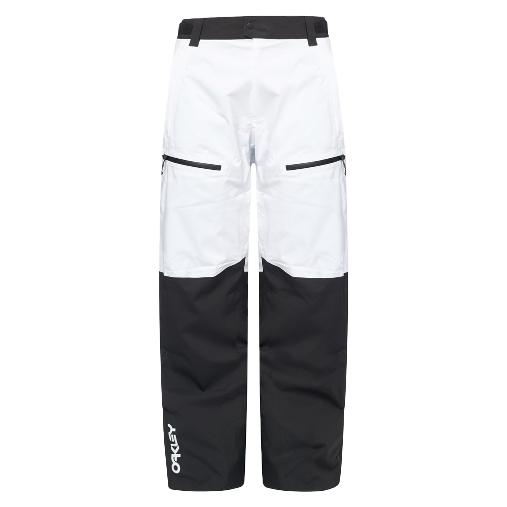 Oakley Men's Black/White S Snow TNP Lined Shell Pant 2.0 FOA404728-022-S - Main Image