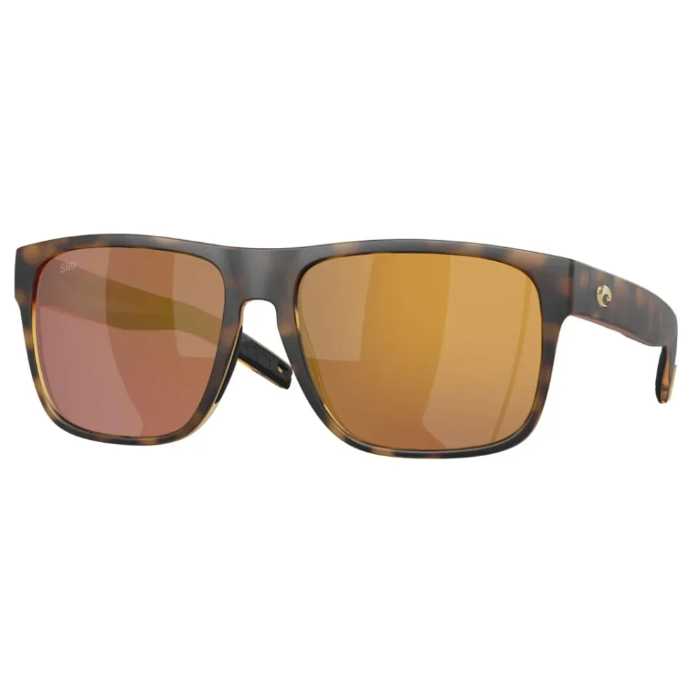 Costa Del Mar Spearo XL Matte Tortoise Frame Gold Mirror 580G Lens 06S9013-90131859 - Main Image