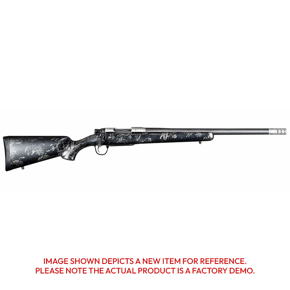 Christensen Arms FACTORY DEMO Ridgeline FFT 7mm PRC 22" 1:8" Carbon Fiber Bbl Titanium Carbon w/Metallic Gray Rifle 801-06328-00_20MTL00759