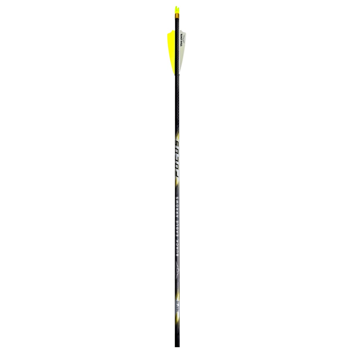 Black Eagle 15/64" Factory Fletched Arrow FOCUS Fletched 6 Pk .001"-300 32915