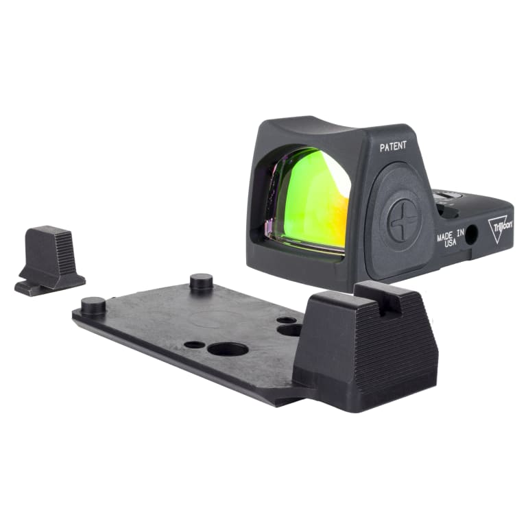 Trijicon Dual Defense Kit RMRType 2 with M17/18 Mount w/Integrated noTritium Optic Height Sights RM06-C-700817