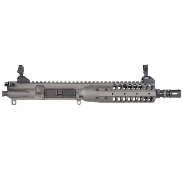 LWRC IC-PSD 5.56mm NATO 8.5" 1:7" 1/2x28 Bbl Tungsten Grey Personal Security Detail Complete Upper Receiver ICMKIIU5TG8