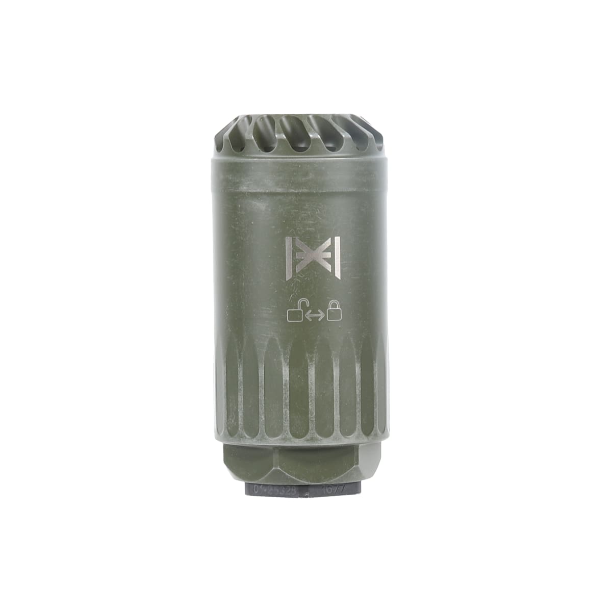 HUXWRX Blastphemy + Flash Hider 556 1/2x28 (OD Green) Accessory 3065