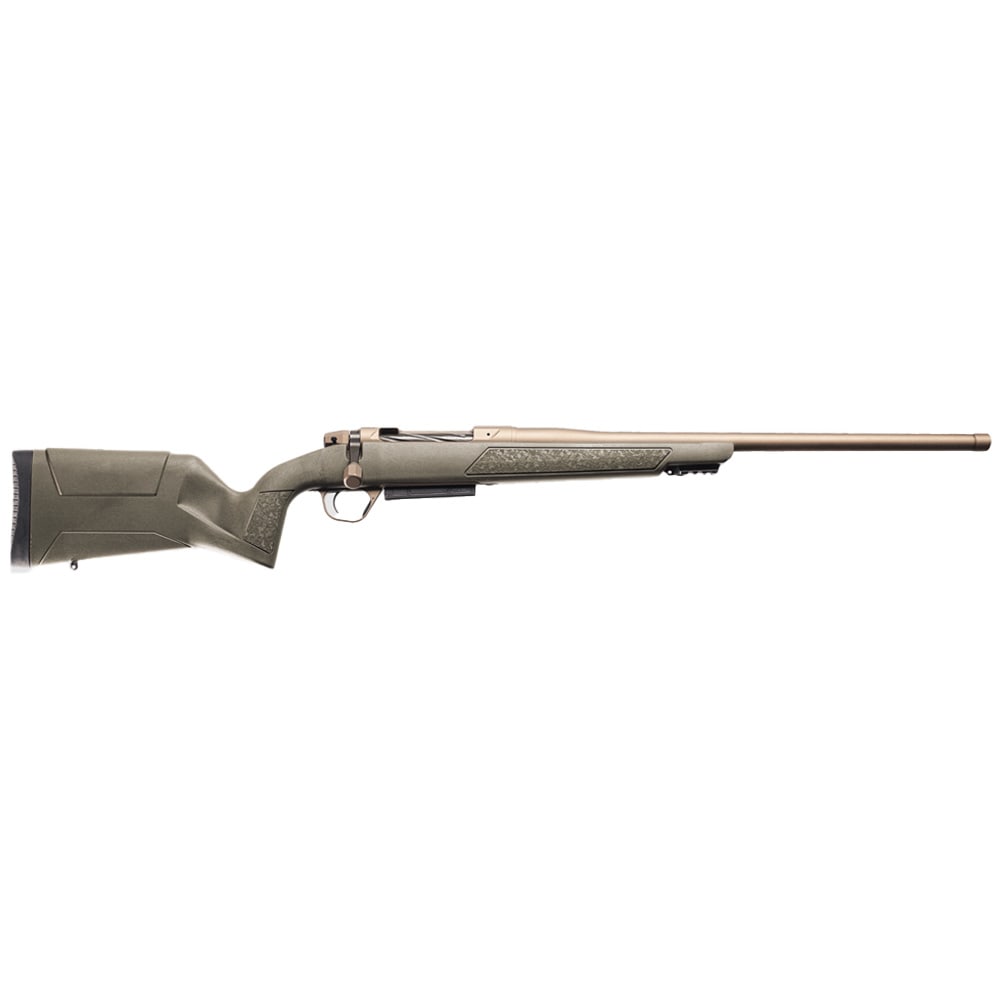 Christensen Arms Evoke .375 H&H Magnum 22" 1:12 Burnt Bronze Cerakote Bbl Green Hybrid Hunter Stock Bolt Action Rifle 801-15049-00
