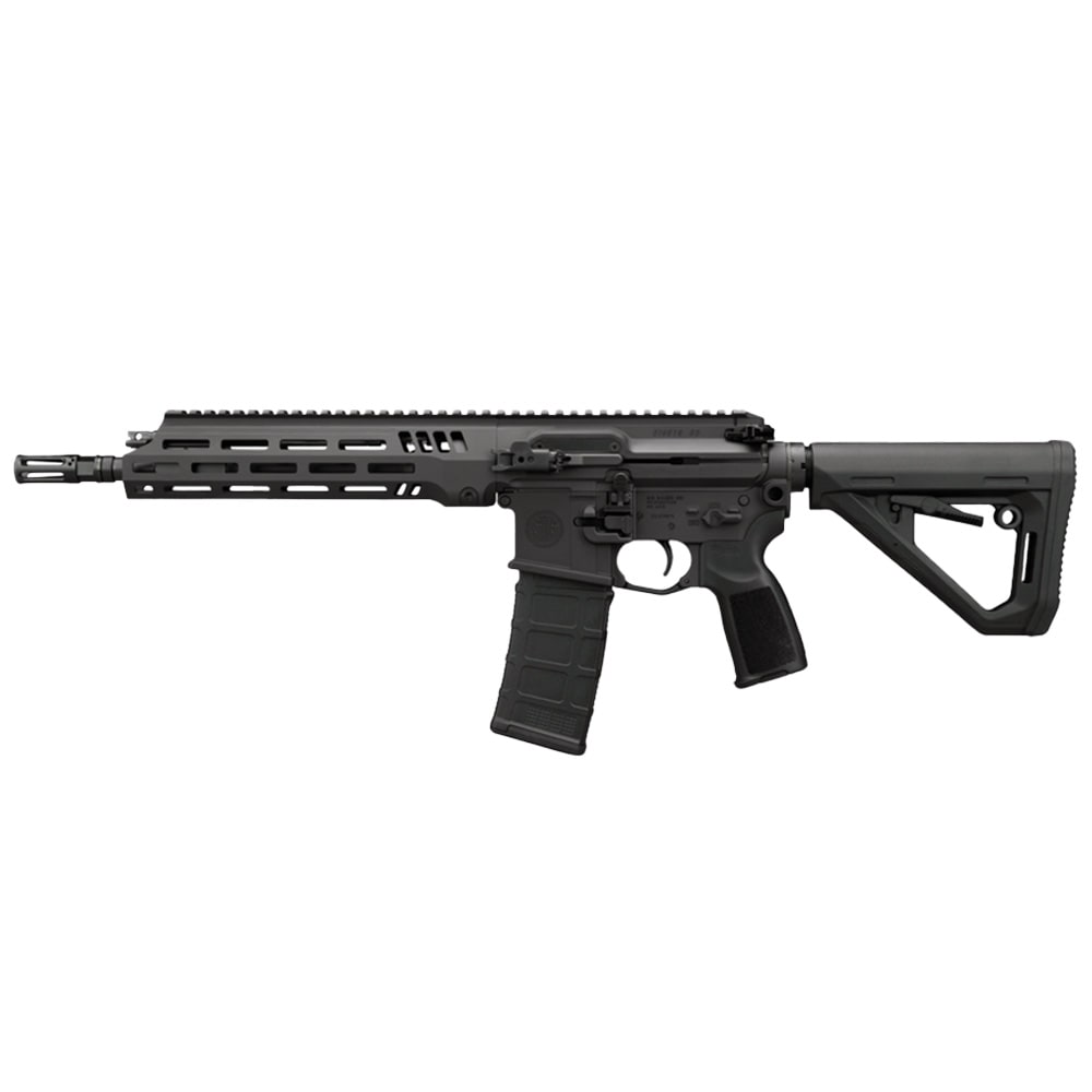 Sig Sauer 516 G3 5.56 NATO 11.5" Bbl Flash hider Ambi Aluminum MLOK Handguard Tele Stock Black Short Barrel Rifle w/(1) 30rd Mag R516G3-556N-11B-SBR - Main Image