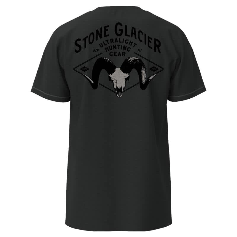 Stone Glacier SG Ram Skull T-Shirt XX Large 60236-CR-XXL