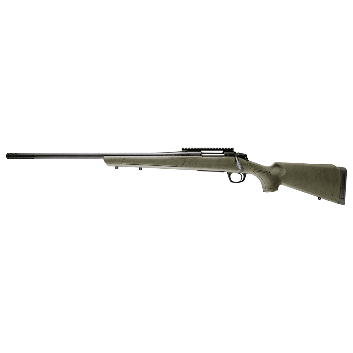 CASCADE XT - Graphite Black | OD Green w/ Black Web - 20 MOA Pic Rail - LEFT HAND - 7 PRC - 24" bbl - 5/8x24 CR3999GLH